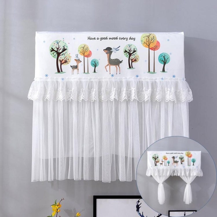 Do Not Take Dust-proof And Anti Direct Blowing Simple Wind Hanging Machine Air Conditioner Moon Cover, Size:Width 86 �� Thickness 20 �� Height 90cm(Cartoon Deer) - Dust Covers by PMC TechLife | Online Shopping South Africa | PMC TechLife | Buy Now Pay Later Mobicred