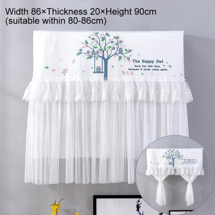Do Not Take Dust-proof And Anti Direct Blowing Simple Wind Hanging Machine Air Conditioner Moon Cover, Size:Width 86 �� Thickness 20 �� Height 90cm(Swing Tree)