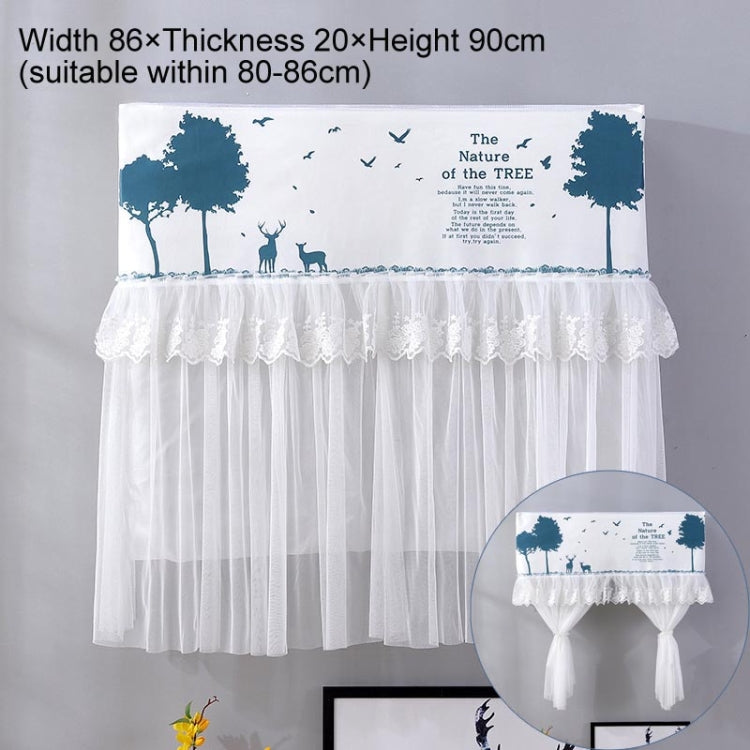 Do Not Take Dust-proof And Anti Direct Blowing Simple Wind Hanging Machine Air Conditioner Moon Cover, Size:Width 86 �� Thickness 20 �� Height 90cm(Shadow Of The Trees)