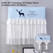Do Not Take Dust-proof And Anti Direct Blowing Simple Wind Hanging Machine Air Conditioner Moon Cover, Size:Width 86 �� Thickness 20 �� Height 90cm(Striped Deer)