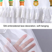 Do Not Take Dust-proof And Anti Direct Blowing Simple Wind Hanging Machine Air Conditioner Moon Cover, Size:Width 92 �� Thickness 20 �� Height 90cm(Round Leaf)