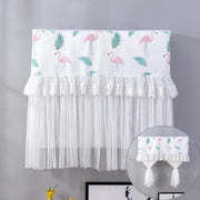 Do Not Take Dust-proof And Anti Direct Blowing Simple Wind Hanging Machine Air Conditioner Moon Cover, Size:Width 98 �� Thickness 20 �� Height 90cm(Flamingo)