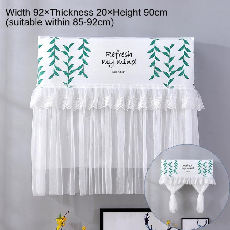 Do Not Take Dust-proof And Anti Direct Blowing Simple Wind Hanging Machine Air Conditioner Moon Cover, Size:Width 98 �� Thickness 20 �� Height 90cm(Cane Vine) - Dust Covers by PMC TechLife | Online Shopping South Africa | PMC TechLife | Buy Now Pay Later Mobicred