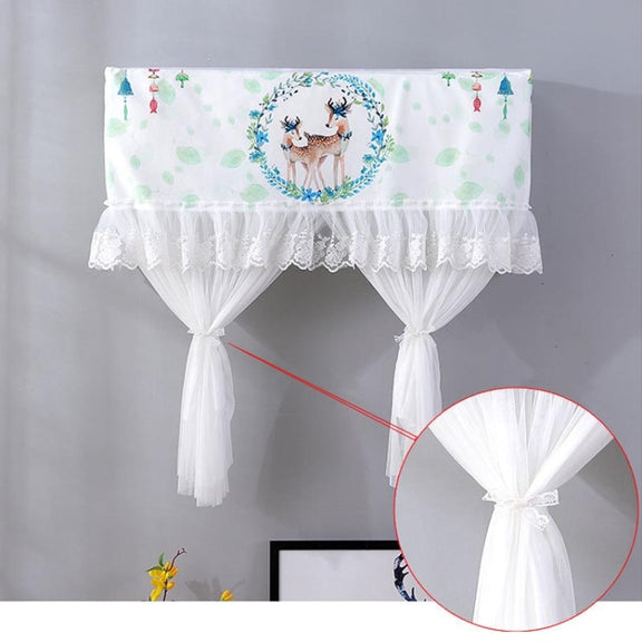 Do Not Take Dust-proof And Anti Direct Blowing Simple Wind Hanging Machine Air Conditioner Moon Cover, Size:Width 98 �� Thickness 20 �� Height 90cm(Cane Vine)