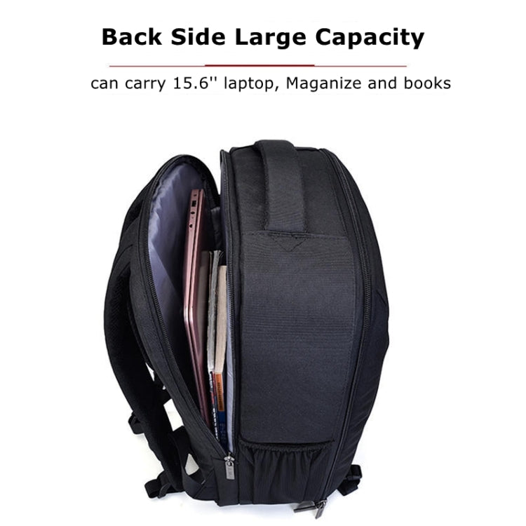 CADeN W9 Travel Lens Pouch Bag Drone Camera Backpack Bag(Black) - free shipping - PMC TechLife - Order now!
