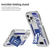 For iPhone 15 Pro Max Mutural Wing Flash Series TPU Phone Case with IML Stand(Red)