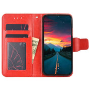 For Motorola Moto G Play 4G 2024 Crystal Texture Leather Phone Case(Red)