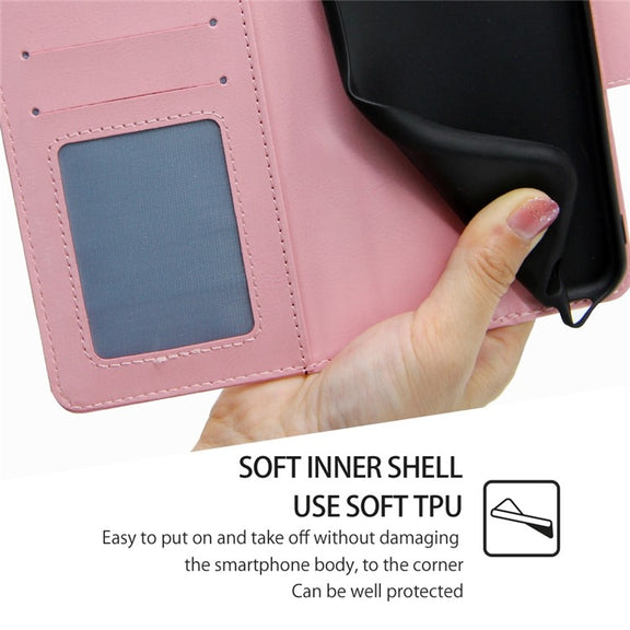 For Motorola Moto G Play 4G 2024 Crystal Texture Leather Phone Case(Pink)