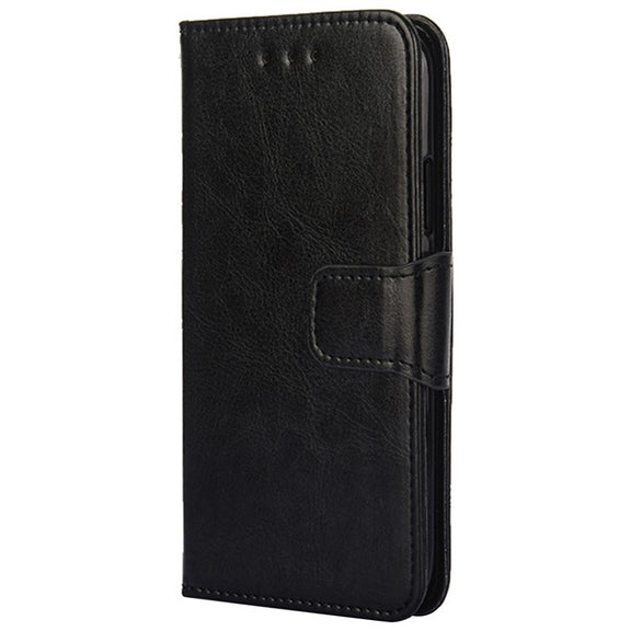 For Motorola Moto G Play 4G 2024 Crystal Texture Leather Phone Case(Black)
