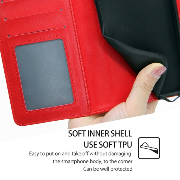 For Motorola Edge 5G 2024 Crystal Texture Leather Phone Case(Red)