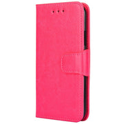For Motorola Edge 5G 2024 Crystal Texture Leather Phone Case(Rose Red)