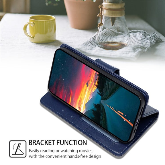 For Motorola Edge 5G 2024 Crystal Texture Leather Phone Case(Royal Blue)