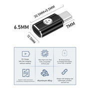 PD27W USB-C / Type-C to 8 Pin Adapter(Silver)