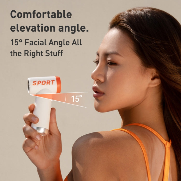 DC01 Mini Handheld High-speed Electric Fan(White) - Electric Fans by PMC TechLife | Online Shopping South Africa | PMC TechLife | Buy Now Pay Later Mobicred