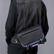 Cwatcun D85 Camera Bag Side Quick Access Camera Messenger Case Water-resistant Bag, Size:30 x 15 x 24cm Small(Black)