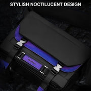 Cwatcun D85 Camera Bag Side Quick Access Camera Messenger Case Water-resistant Bag, Size:40 x 17 x 30cm XL(Black)