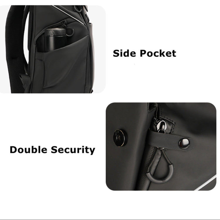 Cwatcun D89 Camera Backpack Water-resistant Leather Film 15.6 Laptop Sleeve Bag, Size:43.5 x 33 x 22.5cm(Black)