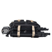 Cwatcun D90 Contrast Color Single Shoulder Camera Bag Outdoor Camera Bag Professional Crossbody Handbag, Size:22 x 15 x 18.5cm Small(Black)