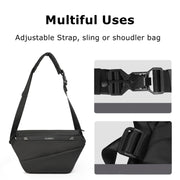 Cwatcun D92 Outdoor Camera Bag Professional Crossbody Sling Bag, Size:45.5 x 24.5 x 14 .5cm Large(Black)