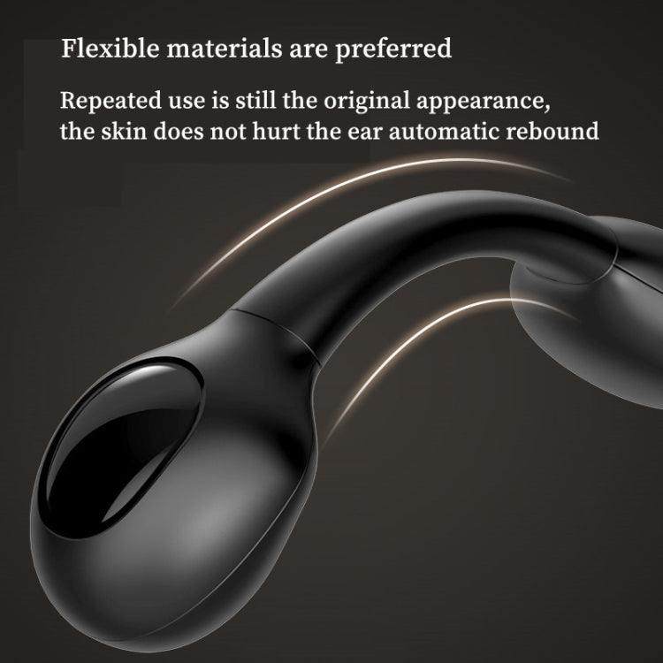G91 Ear Clip Bone Conduction TWS Noise Reduction Bluetooth Earphone(White)