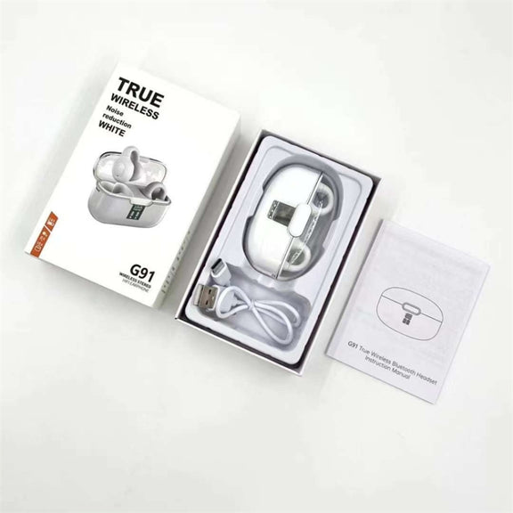 G91 Ear Clip Bone Conduction TWS Noise Reduction Bluetooth Earphone(Black)
