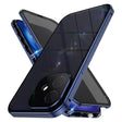 For iPhone 16 Anti-peeping Magnetic Double-sided Tempered Glass Phone Case(Blue) - iPhone 16 Cases by PMC TechLife | Online Shopping South Africa | PMC TechLife | Buy Now Pay Later Mobicred