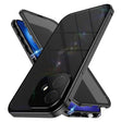 For iPhone 16 Anti-peeping Magnetic Double-sided Tempered Glass Phone Case(Black) - iPhone 16 Cases by PMC TechLife | Online Shopping South Africa | PMC TechLife | Buy Now Pay Later Mobicred