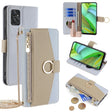 For Motorola Moto G Power 2023 Crossbody Litchi Texture Leather Phone Case(Blue) - Motorola Cases by PMC TechLife | Online Shopping South Africa | PMC TechLife | Buy Now Pay Later Mobicred