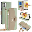 For Motorola Moto G73 5G Crossbody Litchi Texture Leather Phone Case(Green) - Motorola Cases by PMC TechLife | Online Shopping South Africa | PMC TechLife | Buy Now Pay Later Mobicred