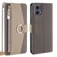 For Motorola Edge 5G 2024 Crossbody Litchi Texture Leather Phone Case(Grey) - Motorola Cases by PMC Jewellery | Online Shopping South Africa | PMC Jewellery | Buy Now Pay Later Mobicred