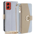 For Motorola Moto G Stylus 5G 2024 Crossbody Litchi Texture Leather Phone Case(Blue) - Motorola Cases by PMC TechLife | Online Shopping South Africa | PMC TechLife | Buy Now Pay Later Mobicred