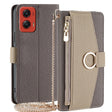 For Motorola Moto G Stylus 5G 2024 Crossbody Litchi Texture Leather Phone Case(Grey) - Motorola Cases by PMC TechLife | Online Shopping South Africa | PMC TechLife | Buy Now Pay Later Mobicred
