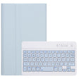 For Samsung Galaxy Tab A9 X110/X115 A221B Candy Color TPU Bluetooth Keyboard Leather Tablet Case with Pen Holder(Ice Blue) - free shipping - PMC TechLife - Order now!
