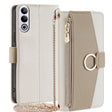 For OnePlus Ace 3V 5G Crossbody Litchi Texture Leather Phone Case(White) - OnePlus Cases by PMC TechLife | Online Shopping South Africa | PMC TechLife | Buy Now Pay Later Mobicred