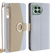 For OnePlus Ace 3 Pro 5G Crossbody Litchi Texture Leather Phone Case(Blue)