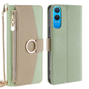 For OnePlus Nord CE 4 Lite 5G Crossbody Litchi Texture Leather Phone Case(Green)