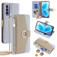 For Tecno Camon 18 / 18 P Crossbody Litchi Texture Leather Phone Case(Blue) - Tecno Cases by PMC TechLife | Online Shopping South Africa | PMC TechLife | Buy Now Pay Later Mobicred