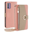 For Nokia G42 5G Crossbody Litchi Texture Leather Phone Case(Pink) - Nokia Cases by PMC TechLife | Online Shopping South Africa | PMC TechLife | Buy Now Pay Later Mobicred