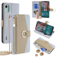 For Nokia C12 Crossbody Litchi Texture Leather Phone Case(Blue) - Nokia Cases by PMC TechLife | Online Shopping South Africa | PMC TechLife | Buy Now Pay Later Mobicred