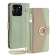 For Honor X6a 4G Crossbody Litchi Texture Leather Phone Case(Green) - Honor Cases by PMC TechLife | Online Shopping South Africa | PMC TechLife | Buy Now Pay Later Mobicred