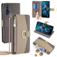 For Honor 20 Crossbody Litchi Texture Leather Phone Case(Grey) - Honor Cases by PMC TechLife | Online Shopping South Africa | PMC TechLife | Buy Now Pay Later Mobicred