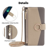 For Honor 30 Crossbody Litchi Texture Leather Phone Case(Grey)