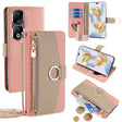 For Honor 90 Pro 5G Crossbody Litchi Texture Leather Phone Case(Pink) - Honor Cases by PMC TechLife | Online Shopping South Africa | PMC TechLife | Buy Now Pay Later Mobicred
