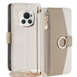 For Honor Magic6 5G Crossbody Litchi Texture Leather Phone Case(White) - Honor Cases by PMC TechLife | Online Shopping South Africa | PMC TechLife | Buy Now Pay Later Mobicred