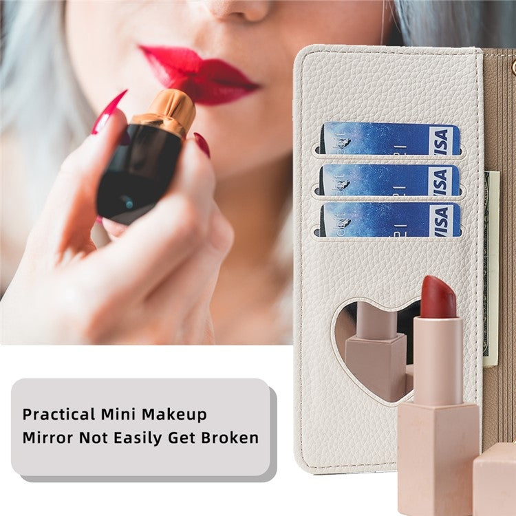 For Honor 200 5G Crossbody Litchi Texture Leather Phone Case(White) - Honor Cases by PMC Jewellery | Online Shopping South Africa | PMC Jewellery | Buy Now Pay Later Mobicred