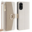 For Honor 200 Pro 5G Crossbody Litchi Texture Leather Phone Case(White) - Honor Cases by PMC TechLife | Online Shopping South Africa | PMC TechLife | Buy Now Pay Later Mobicred