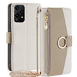 For Honor 200 Lite 5G Global Crossbody Litchi Texture Leather Phone Case(White) - Honor Cases by PMC TechLife | Online Shopping South Africa | PMC TechLife | Buy Now Pay Later Mobicred
