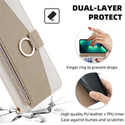 For Sony Xperia 10 VI Crossbody Litchi Texture Leather Phone Case(White)