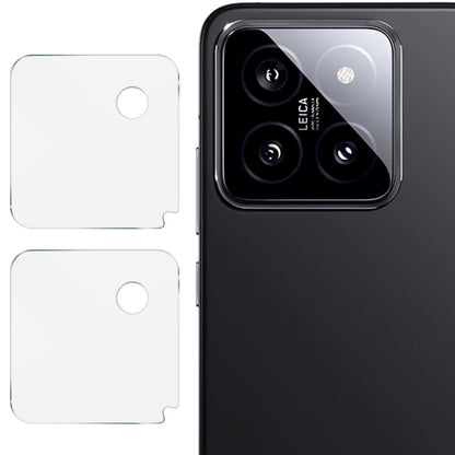 For Xiaomi 14 5G 2 PCS/Set IMAK HD Glass Rear Camera Lens Film - For Xiaomi by imak | Online Shopping South Africa | PMC Jewellery | Buy Now Pay Later Mobicred