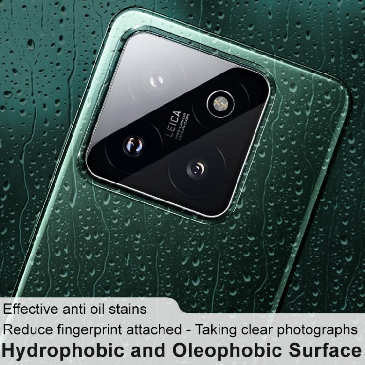 For Xiaomi 14 5G 2 PCS/Set IMAK HD Glass Rear Camera Lens Film - For Xiaomi by imak | Online Shopping South Africa | PMC Jewellery | Buy Now Pay Later Mobicred
